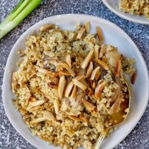 Bulgur pilaf with vermicelli and Chicken