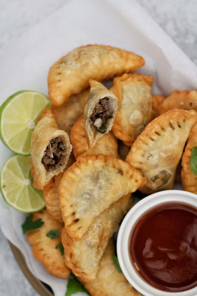 Samosa from Scratch is a homemade recipe that has a perfect bond of dough and beef  that will make you fall in love with it once you try it.