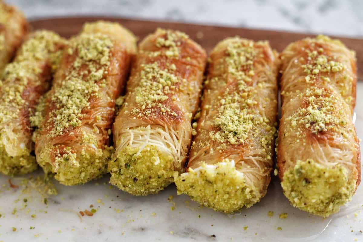 Yummy Crunchy Kunafa Rolls