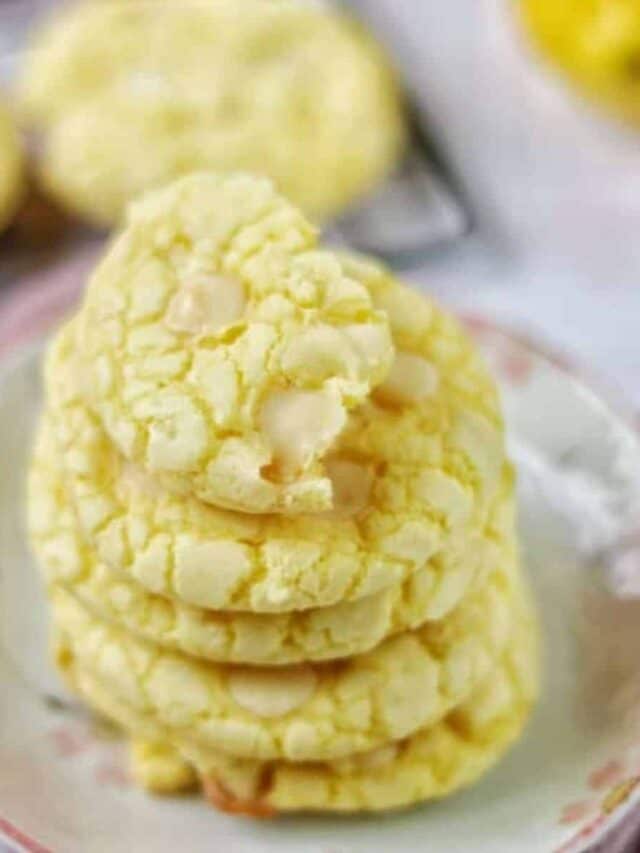 lemon cookies using cake mix