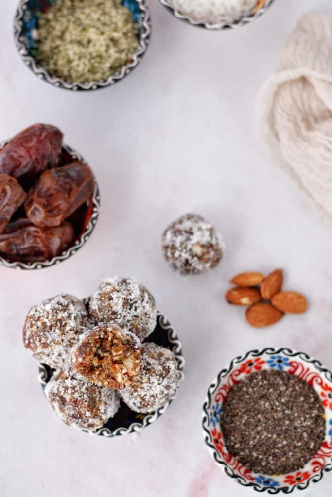 The Whole30 Energy Coconut Balls are so delicious and creamy! They also include pecans!