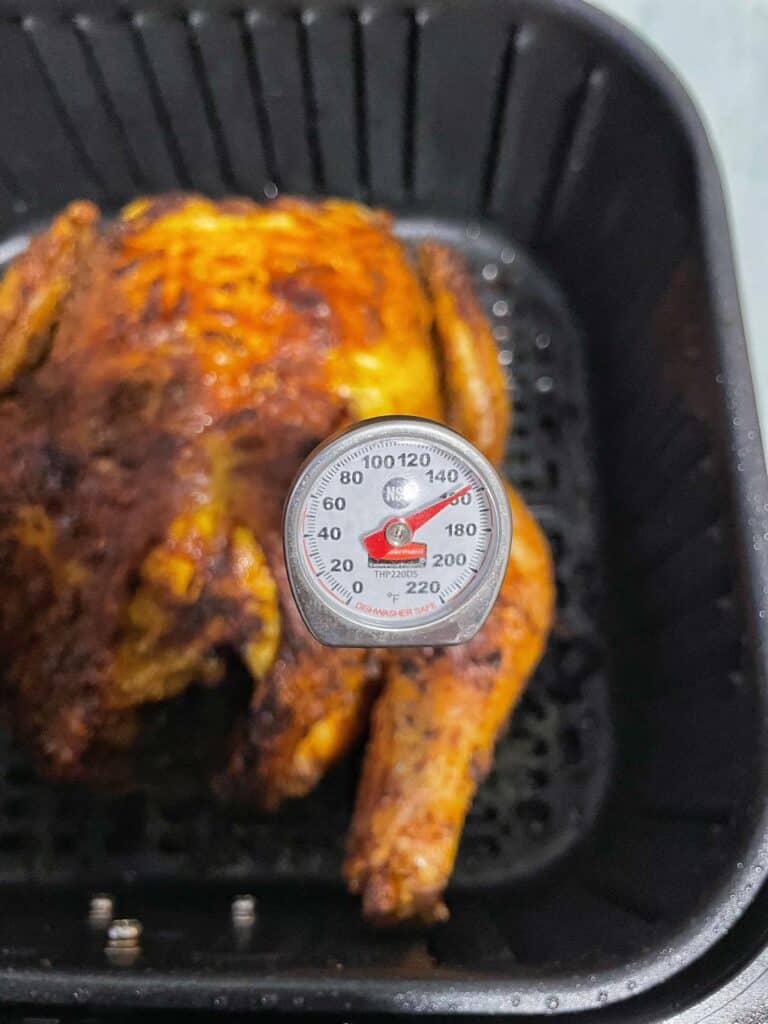 Easy 60 Minutes Crispy Air Fryer Rotisserie Style Chicken