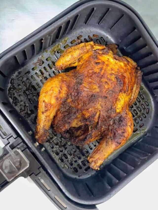 air fryer whole chicken