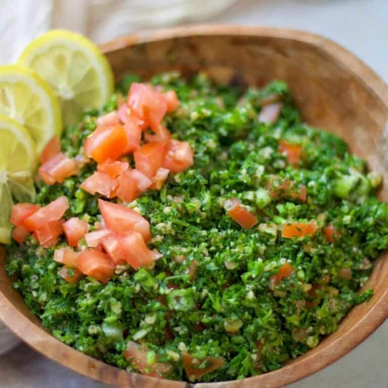 Gluten-free Tabouli Salad | Easy keto Tabbouleh
