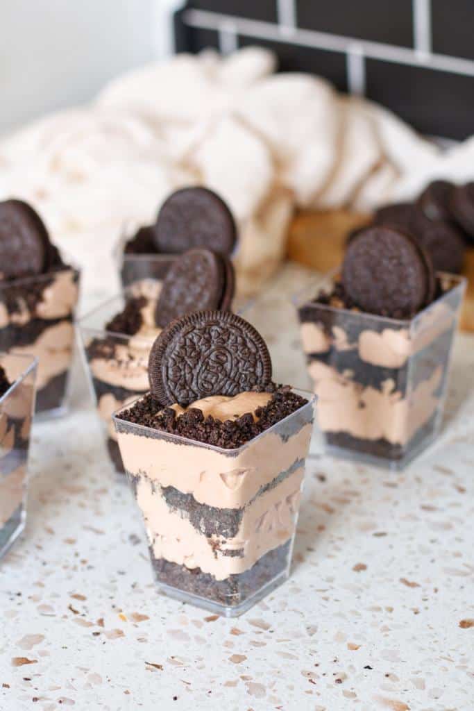 No Bake Oreo Dessert Cups