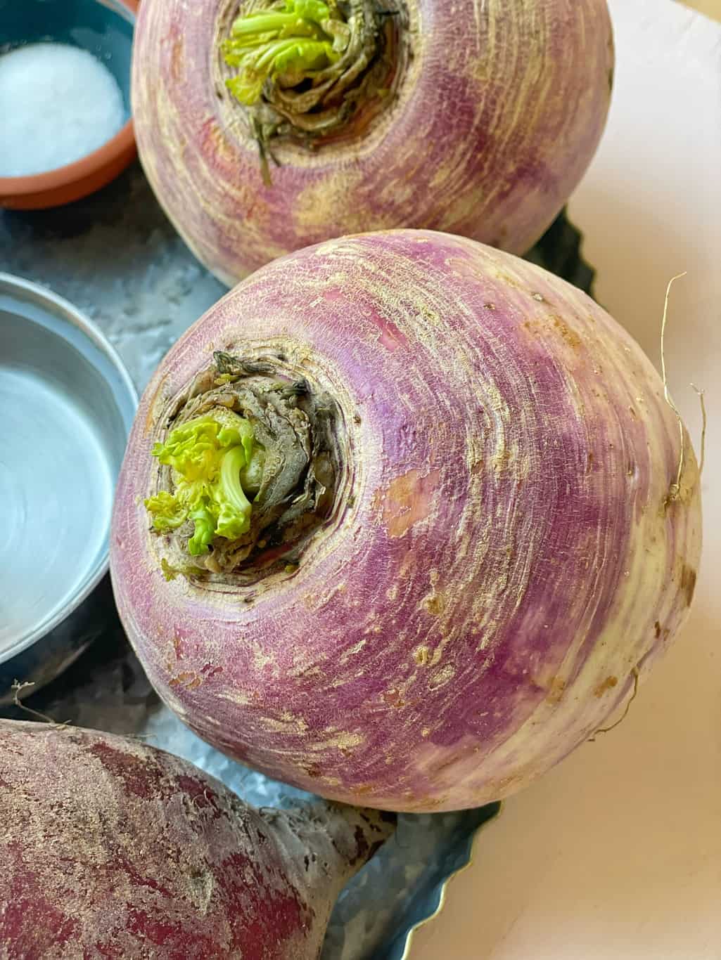 Fresh firm turnip to make Turnip Pickles Recipe