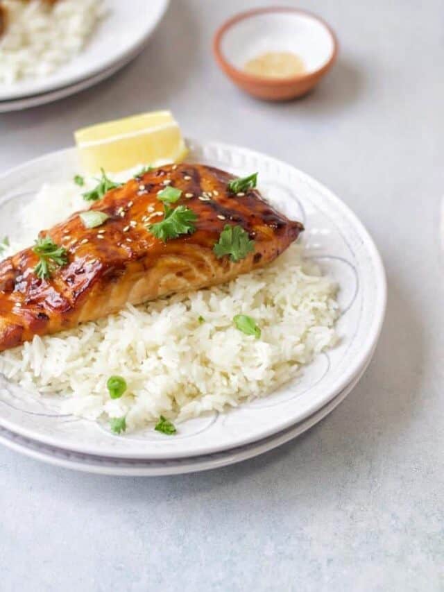 TERIYAKI SALMON AIR FRYER