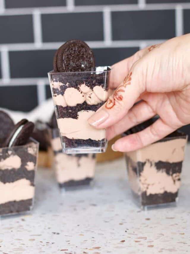 NO BAKE OREO DESSERT CUPS