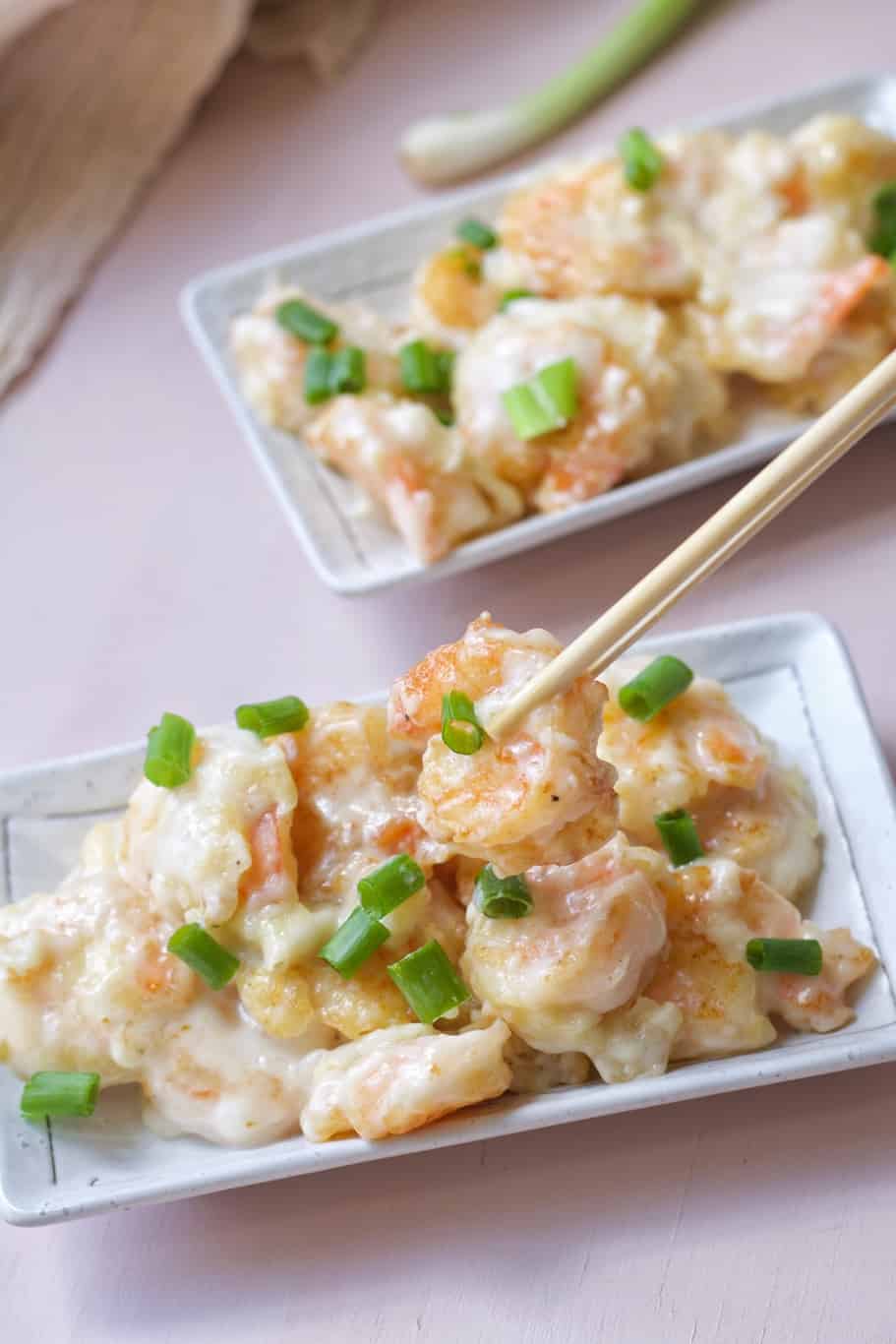 Easy Buffet Style Creamy Chinese Coconut Shrimp Recipe