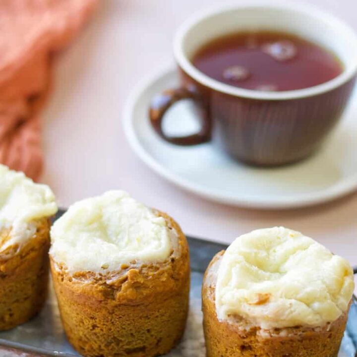 Copycat Starbucks Pumpkin Cream Cheese Muffins with Cake Mix