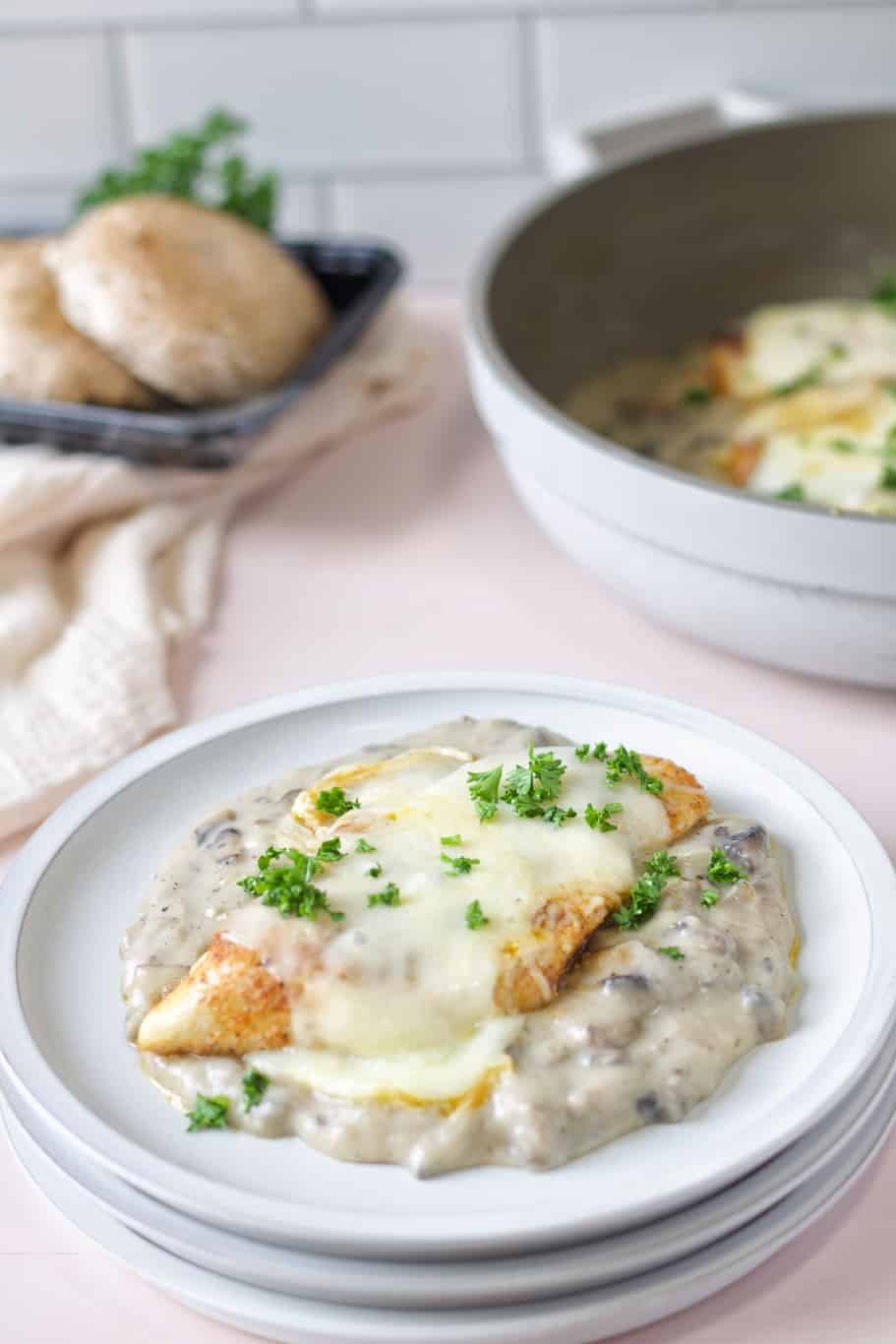 Copycat Texas Roadhouse Portobello Mushroom Chicken