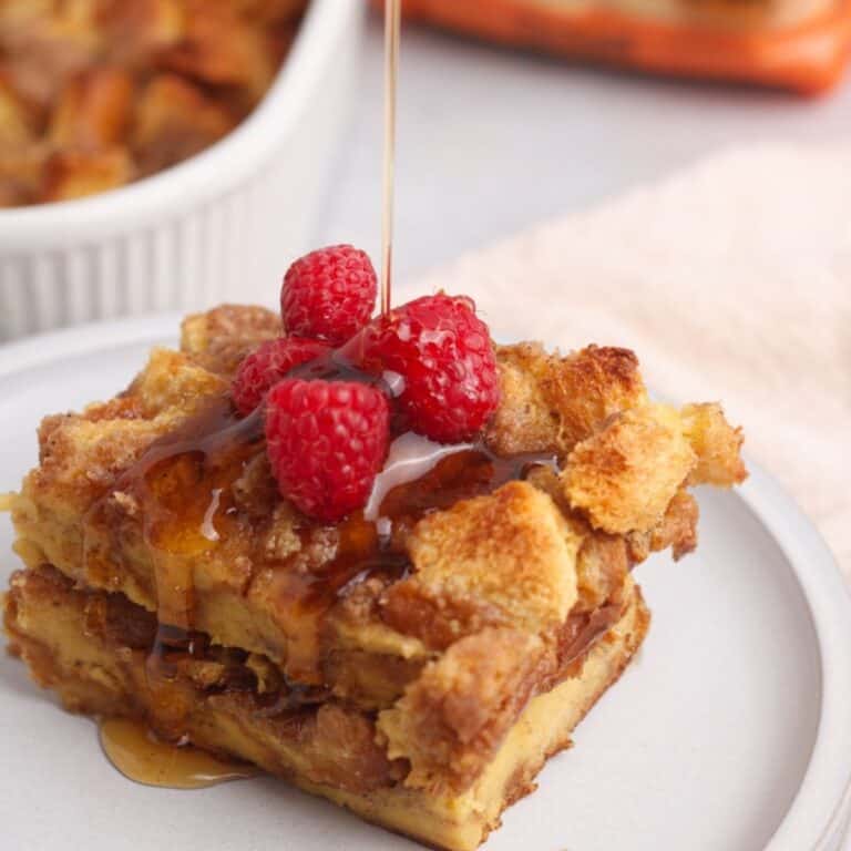 Easy Brioche French Toast Casserole Recipe