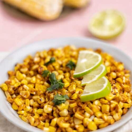 Skillet Charred Corn